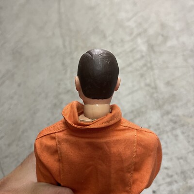 Vintage 1964 Hasbro GI Joe Pilot Suit Orange Scar | eBay