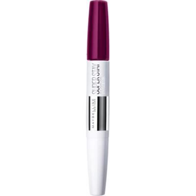 Maybelline SuperStay 24HR Super Impact Lippenfarbe 363 All Day Plum (2er Pack)