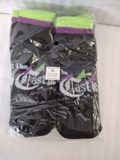 NEW 10 Pk Non Skid Anti Slip Trampoline / Yoga Socks Size Medium
