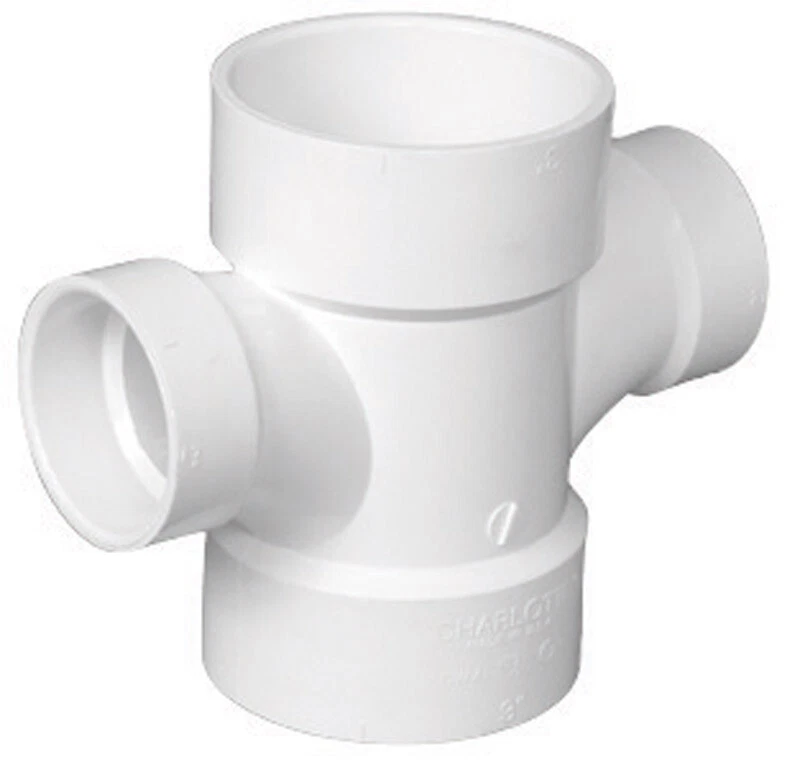 PVC Schedule 30 ThinWall Pipe Fittings Drainage DWV, 53 OFF
