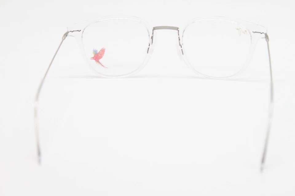 NEW MAUI JIM MJO2412-05D TRANSPARENT SILVER AUTHENTIC EYEGLASSES 49-25 - Image 4 of 4