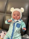 Weighted 19in Head Limbs Realistic Reborn Baby Vinyl Dolls Lifelike Collectible