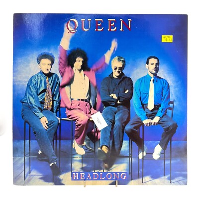 Queen Headlong 1991 Single EXC Vinyl Record UK Rock Emi Records 1st