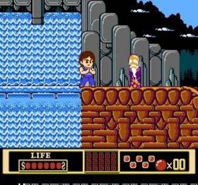 M&oacute;dulo NES / Famicom - Jackie Chan JAP&Oacute;N fuertes signos de desgaste