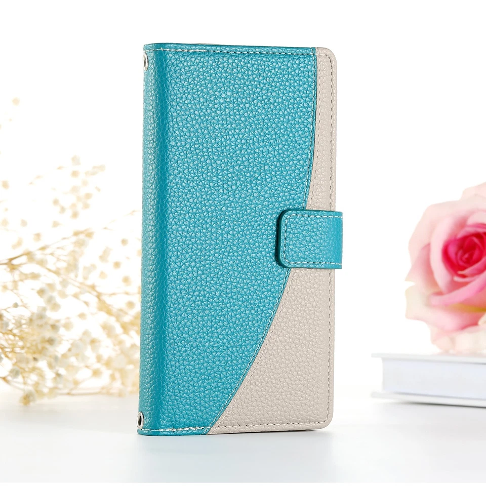 Zipper PU Leather Card Wallet Bag Case For Samsung Galaxy A73 A72 A71 A06 A05s - Image 2 of 4