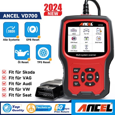 ANCEL VD700/BM700/LD700/VOD700/BZ700/TD700 OBD2 Scanner Profi KFZ Diagnosegerät 