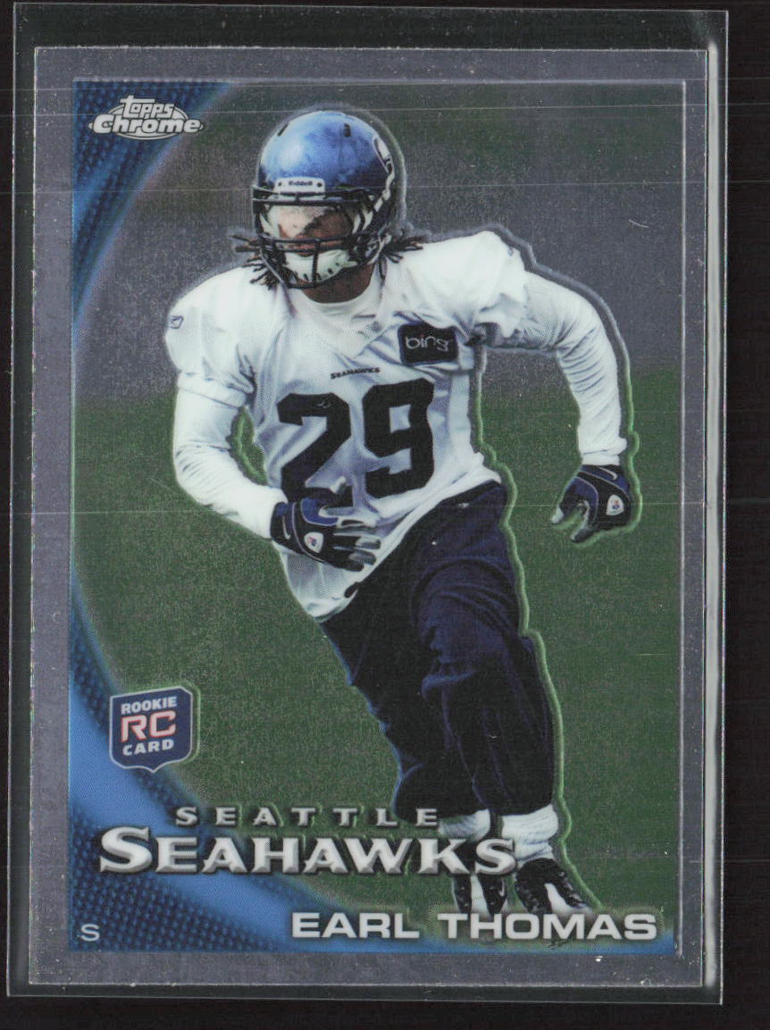 2010 Topps Chrome #C135 Earl Thomas Seattle Seahawks (JT)