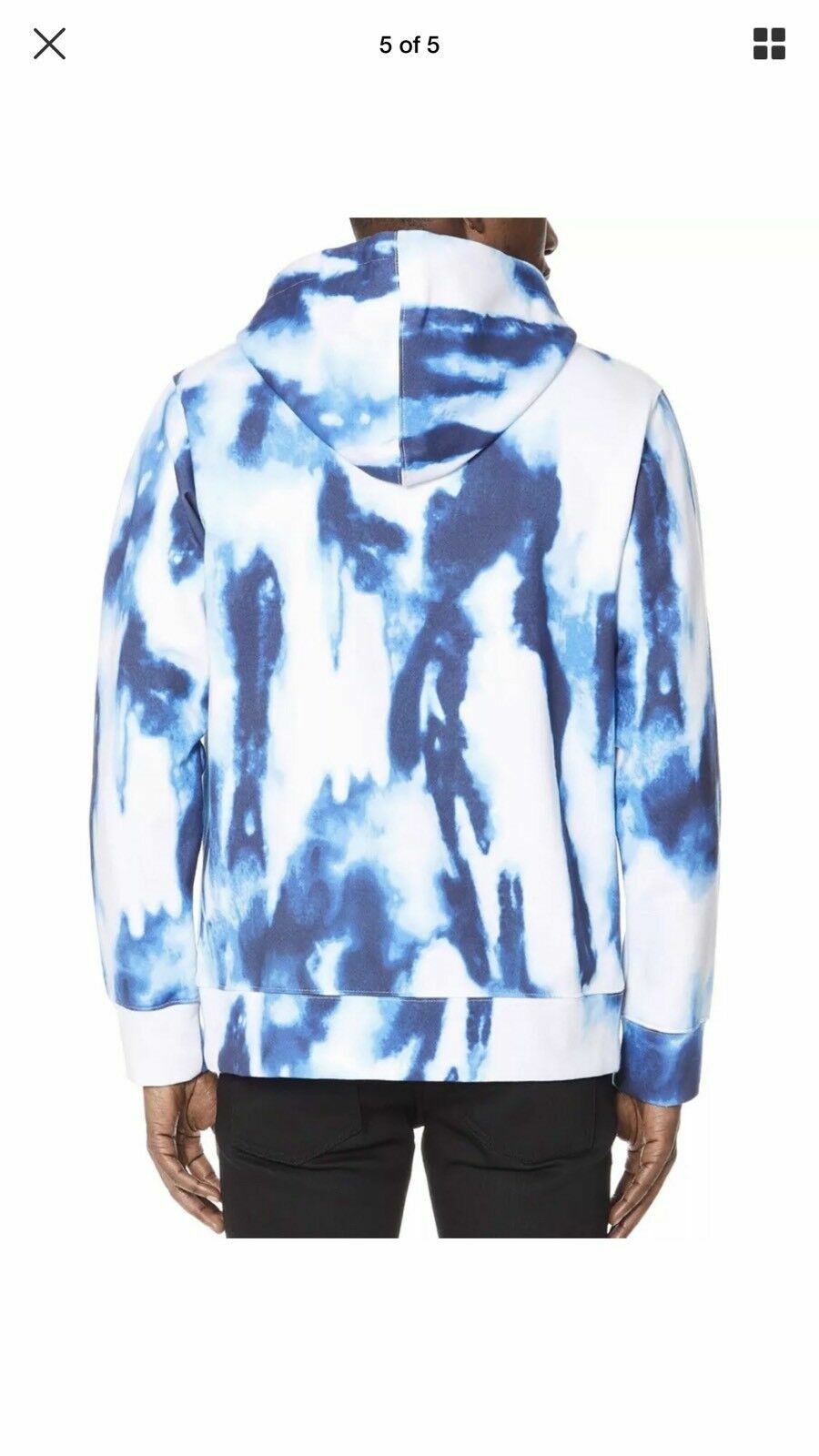 Original HelmutLangSpringTour2018HoodieBleachedTi… - image 3