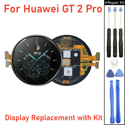 For Huawei Watch GT 2 Pro VID-B19 46mm LCD AMOLED Display Screen Repair Parts
