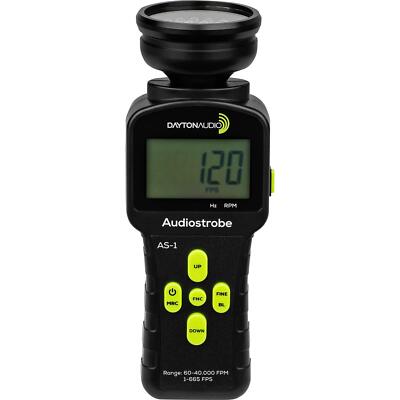 Dayton Audio AS-1 Audio Stroboscope Woofer Analyzer 1-665Hz