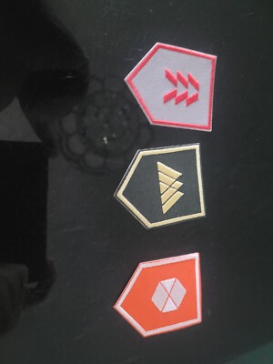 Bungie Destiny 3 Patch Set Hunter Warlock Titan Loot Crate Exclusive Collectible