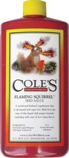 Cole's FS16 Flaming Squirrel Seed Sauce, 16-Ounce