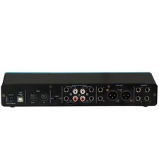 USB 4 Input 4 Output Audio Interface with Mic Preamplifier for Recording
