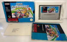 Super Mario Kart for Super Nintendo SNES Game - Boxed - Complete