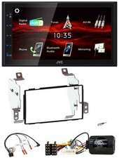 JVC USB Bluetooth Lenkrad DAB 2DIN Autoradio für Nissan Note E11 2009-2013