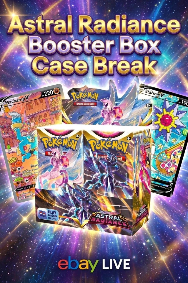 🔥Astral Radiance Booster Box Case Break🔥