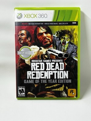 Red Dead Redemption GOTY Edition Xbox One / Xbox 360 + Map Complet.. EUC