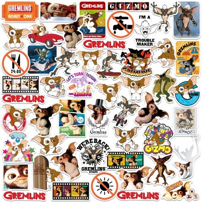 GREMLINS VARIETY DIE CUT VINYL 50 CT STICKER PACK