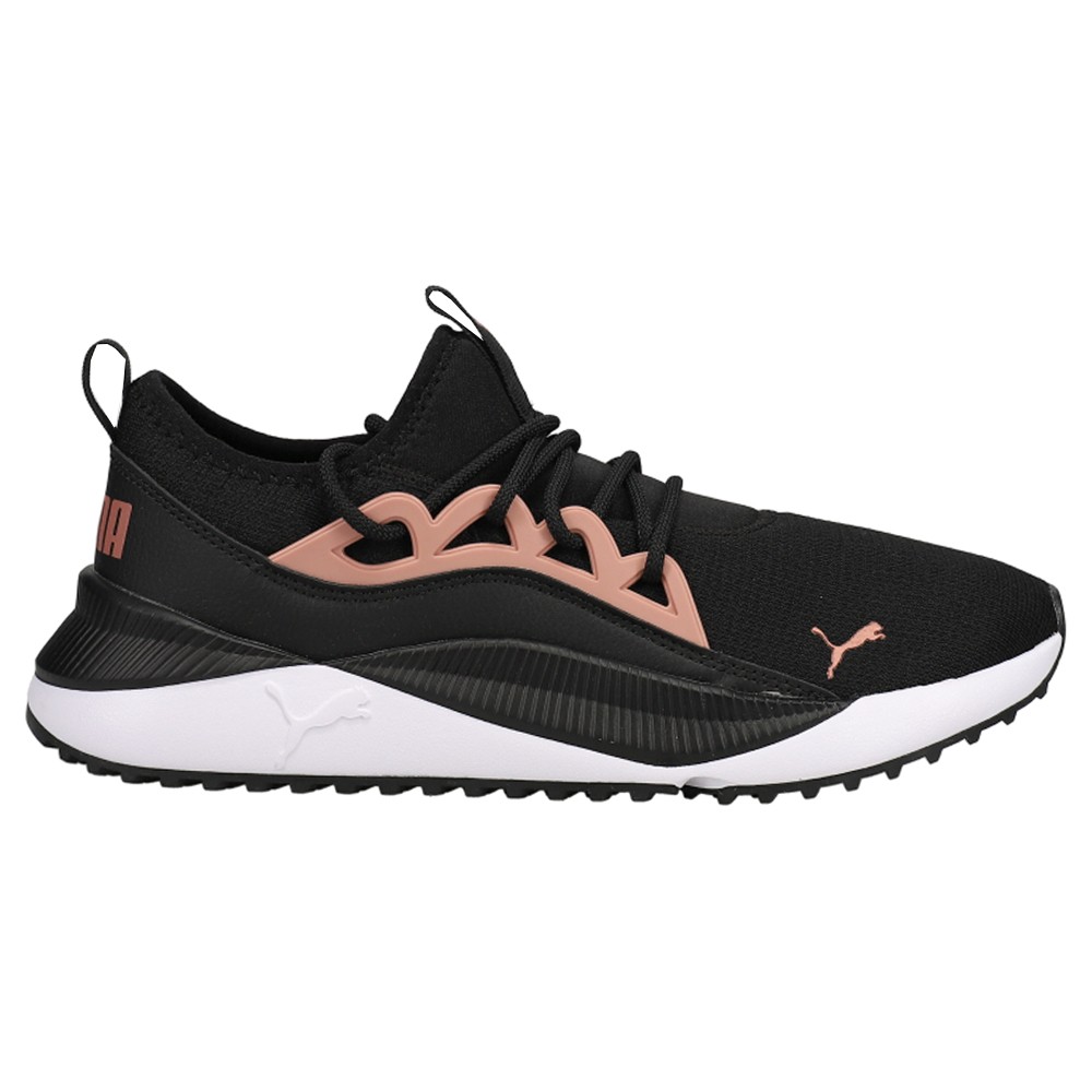 PUMA Pacer Future Allure Lace Up  Womens Black Sneakers Casual Shoes 38463611
