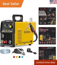 Pilot Arc Plasma Cutter, LED Display Air Sensor 50A Plasma Cutter Machine ...