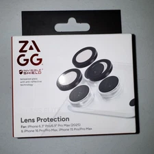 ZAGG Tempered Glass Lens Protection for iPhone 6.3” / 6.9” Pro Max (2025)