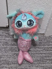 Magic Mixies Magical Gem Surprise AS-IS LOOK Water Lion Mermaid 7" Plush
