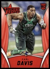2015 Panini Rookies & Stars #174 Carl Davis Red #/299