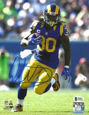 Todd Gurley signed 8x10 Photo Los Angeles Rams Football