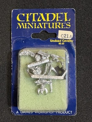Citadel C21 (UC86-06) Bloodharvest Undead Cavalry NIB Warhammer Vintage Fantasy
