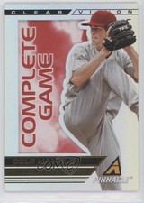 2013 Panini Pinnacle Clear Vision Complete Game Cole Hamels #CV13 rg5