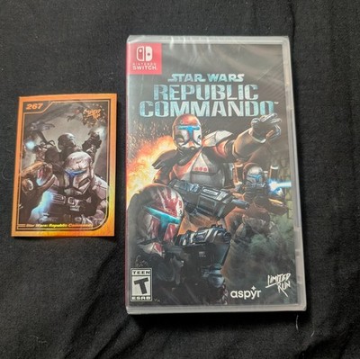 Star Wars Republic Commando Nintendo Switch Limited Run NEW w/Card
