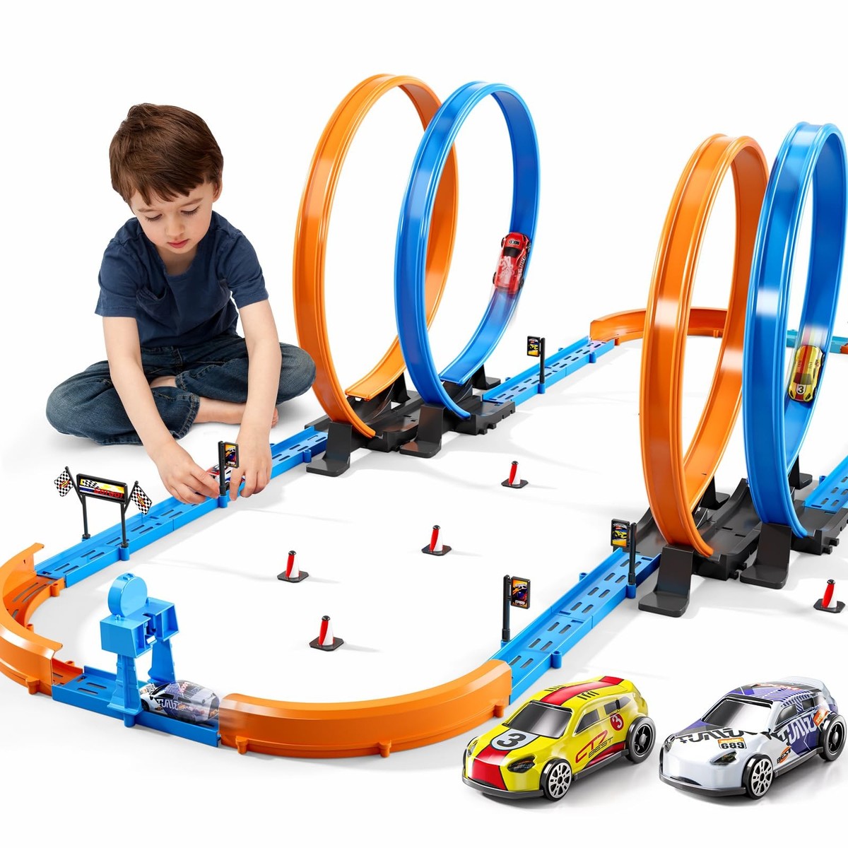 Race Track Toys For Years Baby Boy Race Track Truck Toys For 2-4