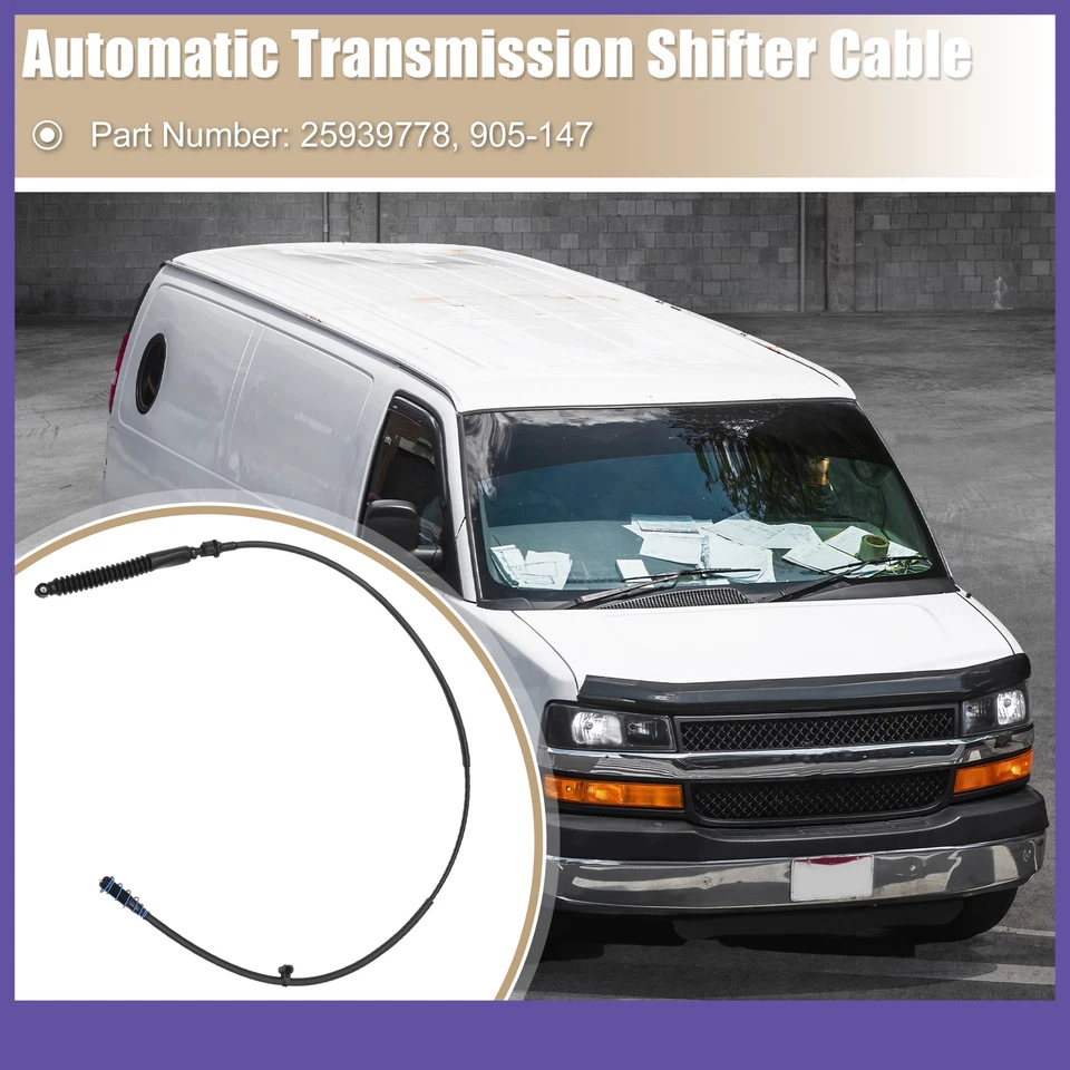 Cable de cambio de marchas UNO personalizado para Chevrolet Express 1500 2500 3500 2003-2009 Foto 2 de 4