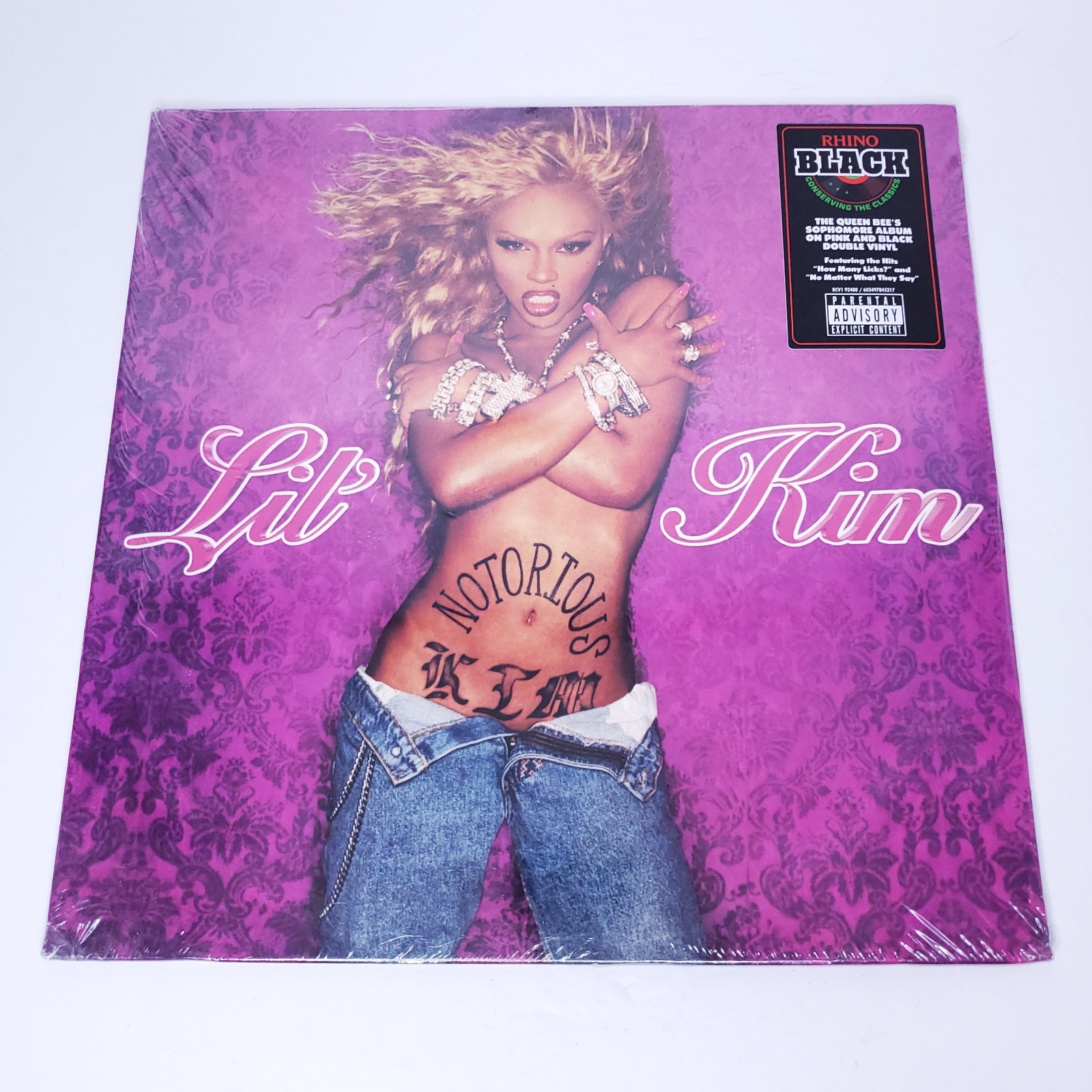 Лил Ким - Пресловутая виниловая пластинка K.I.M. Pink & Black, 2 л.С., Новая, запечатанная 