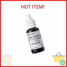 Ranger Archival Pad Reinker .5oz, Jet Black