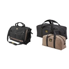 Custom Leathercraft1539 Multi-Compartment 50 Pocket Tool Bag 107 2 Pack...