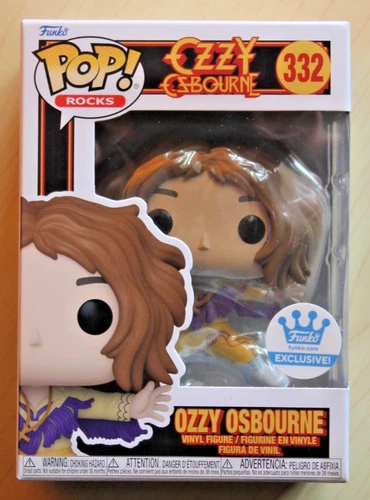 Funko Shop Exclusive Rocks Ozzy Osbourne Purple Outfit Pop #332