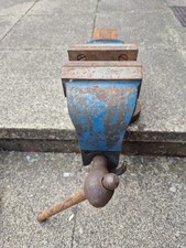 Vintage Record No 23 Quick Release Bench Vice Jaw - Heavy Duty Antique Engineer