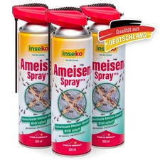 inseko Ameisenspray mit Spr&uuml;hrohr 500ml  Ameisen-Abwehr mit Sofortwirkung PT19