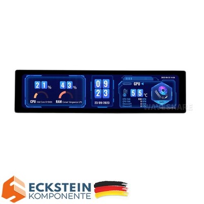 WaveShare 11.9inch IPS Touch Display 320x1480 Toughened Glass Panel HDMI