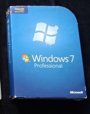 Microsoft Windows 7 Professional Upgrade DVD with Key in Retail Box