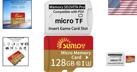 PS Vita Memory Card Adapter 128GB + High Speed MicroSDXC
