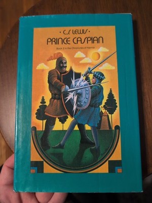 Prince Caspian, C.S. Lewis, 1951 HC DJ 18th Printing Macmillan, illustrated