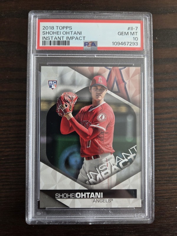 Shohei Ohtani 2018 Topps #II-7 Instant Impact Rookie PSA 10 Gem Mint Angels