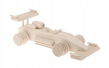  Houten raceauto F1 speelgoed decoupage voor kinderen