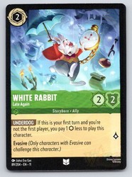 White Rabbit - Late Again 89/204 Winterspell Lorcana