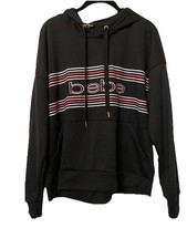 Women's Size 1X Black Sweatshirt Hoodie bebe Sport Comfy Casual Athletic