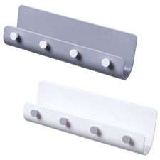 2 Pcs Gardarobenst&auml;nder Kleiderhaken Mit Ablage Wandschatzb&uuml;gel Kleiderablage