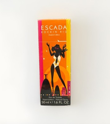 Escada Rockin  Rio 50 ml Eau de Toilette Spray in OVP & Folie Vintage NEU