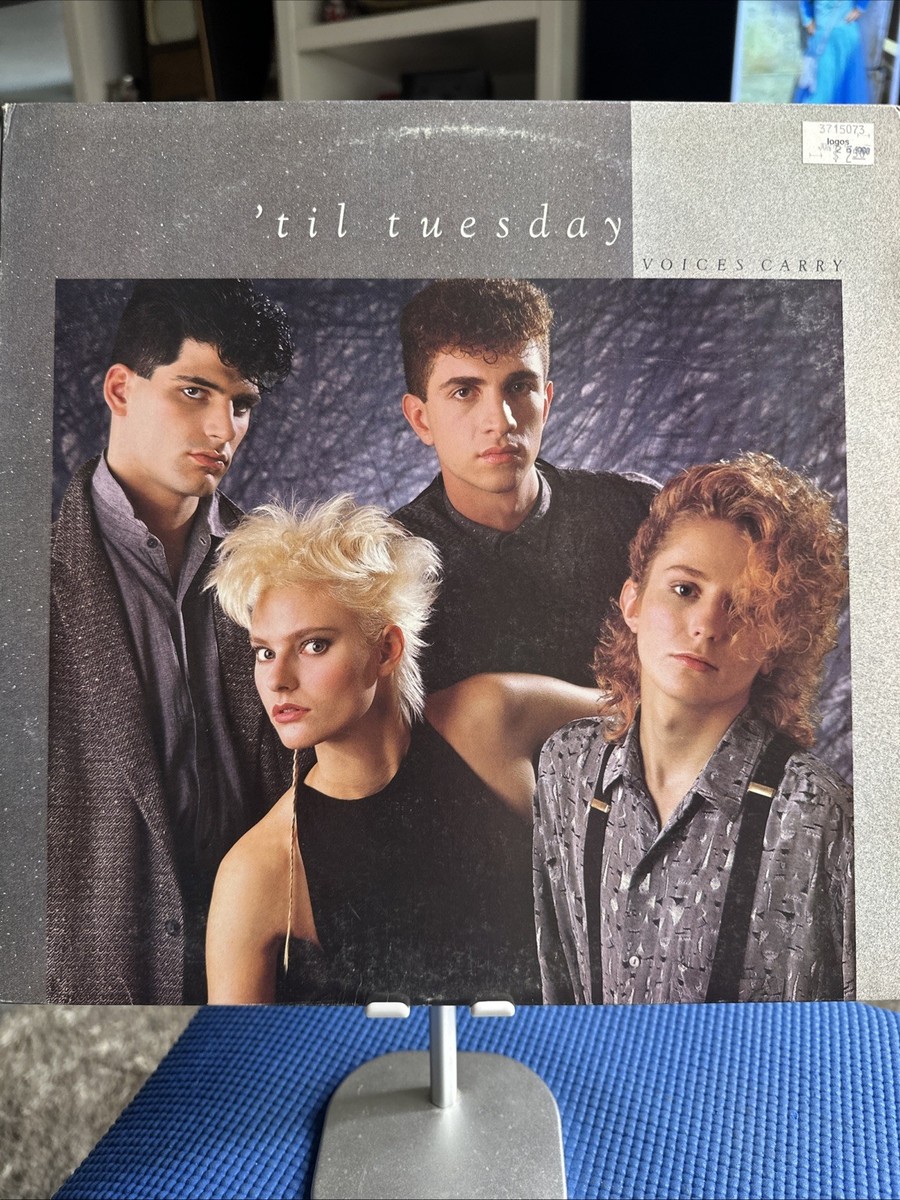 til Tuesday Voices Carry Vinyl LP 1985 Aimee Mann 1st Press Nm/ex